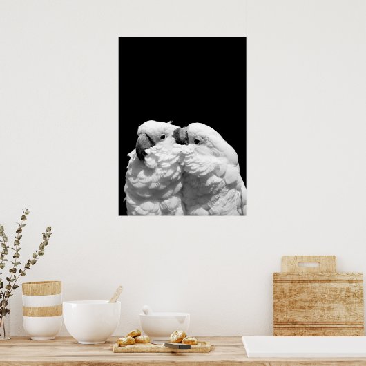 1組の傘 ポスター (キッチン)