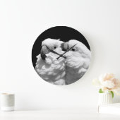 1組の傘 ラージ壁時計 (ホーム)