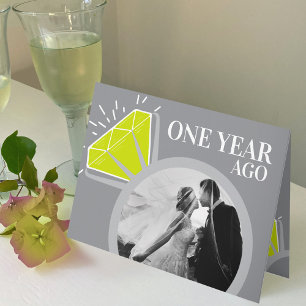 1結婚周年記念撮影 カード