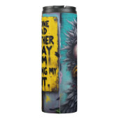 1羽の悪遠くにい タンブラー (裏面)