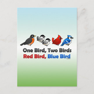 1羽の鳥2羽… ポストカード