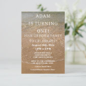 1航海の回目の誕生日パーティービーチカスタム2023 招待状 (スタンド正面)