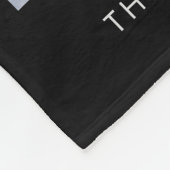 1色の毛布のスウィートカスタムアートギャラリー フリースブランケット (角)