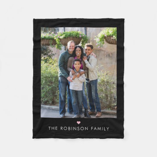 1色の毛布のスウィートカスタムアートギャラリー フリースブランケット (正面)