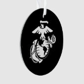 1色EGA – 白色 オーナメント (正面)