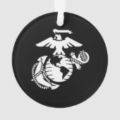 1色EGA – 白色 オーナメント (裏面)