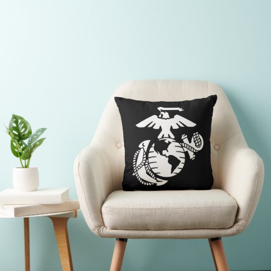 1色EGA – 白色 クッション (椅子)