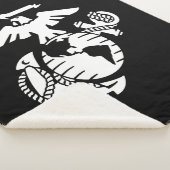 1色EGA – 白色 シェルパブランケット (3/4)