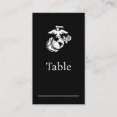 1色EGA – 白色 プレイスカード (正面)