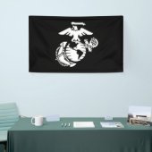 1色EGA – 白色 横断幕 (トレードショー)