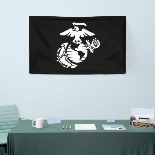 1色EGA – 白色 横断幕 (トレードショー)