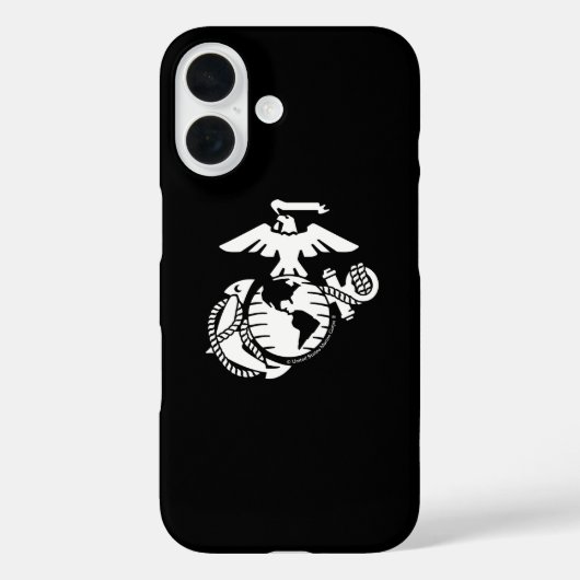 1色EGA – 白色 Case-Mate iPhoneケース (裏面)