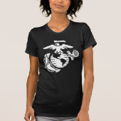 1色EGA – 白色 Tシャツ (正面)