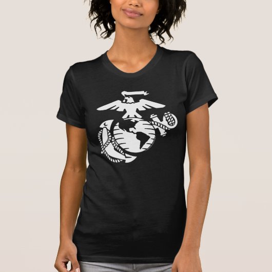 1色EGA – 白色 Tシャツ (正面)