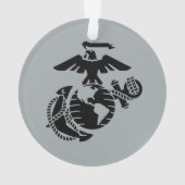 1色EGA – 黒 オーナメント (裏面)