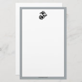 1色EGA – 黒 便箋 (正面/裏面)