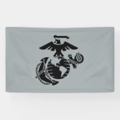 1色EGA – 黒 横断幕 (横)