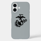 1色EGA – 黒 Case-Mate iPhoneケース (裏面)