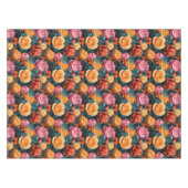 #1花柄 テーブルクロス (正面(横))