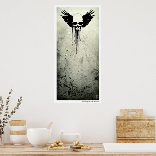 1落ちた月 ポスター (キッチン)