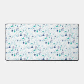 1行パターンのラインアート デスクマット (正面)