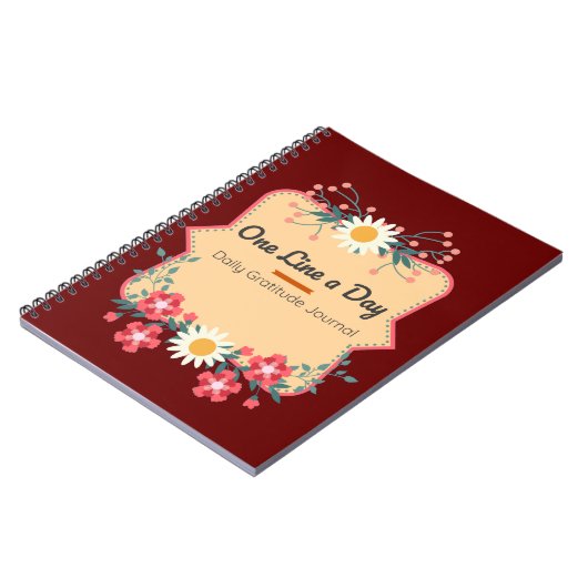 1行1日 – Daily Anthrival Journal ノートブック (左側)