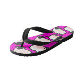 1豚ユーモアのある年2019選択カラーキッズFF キッズビーチサンダル (アングル)