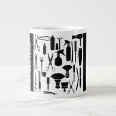 #1貿易ジャンボコーヒーマグのヘアスタイリストのツール ジャンボコーヒーマグカップ (正面)