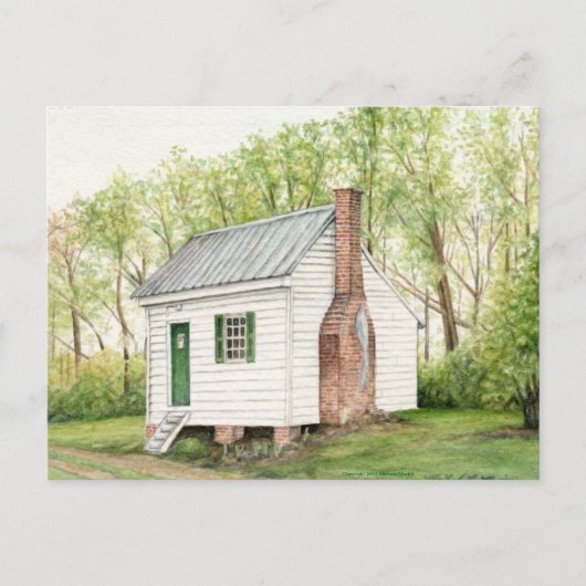 1軒の部屋の家 ポストカード (正面)