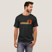 1輪おもしろい電動スケートボードフロート80sレター tシャツ (正面フル)