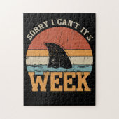 1週間のサメの贈り物ができなおもしろいくてごめんなさい ジグソーパズル (縦)