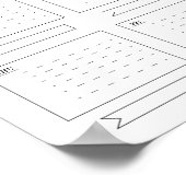 1週間プランナー ポスター (角)