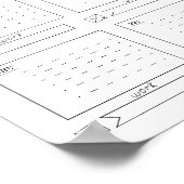 1週間プランナー ポスター (角)