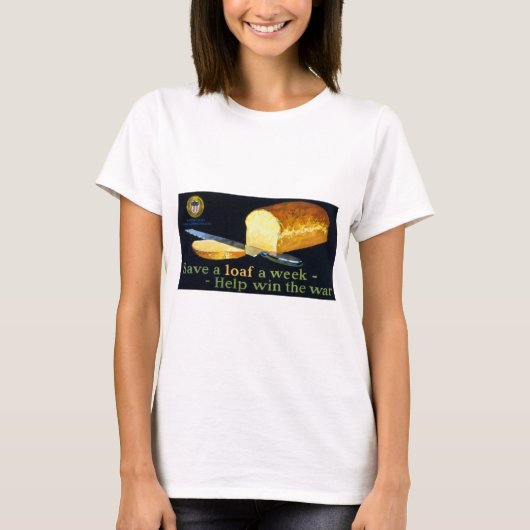 1週間救~が戦争に勝つ救済こと Tシャツ (正面)