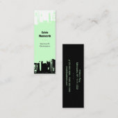 1都心の1の上で スキニー名刺 (正面/裏面)