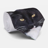 #1雄猫のタイ ネクタイ (ロール)