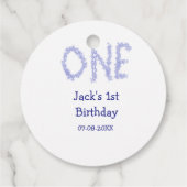 1青グリッター男モダンの子1歳 フェイバータグ (裏面)