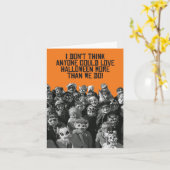 1面白いハロウィンカード – 歯科医師に愛される カード (黄色い花)