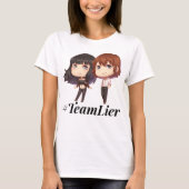 1面#TeamLierティー Tシャツ (正面)