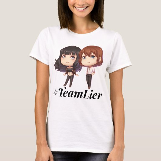 1面#TeamLierティー Tシャツ (正面)