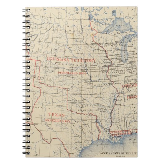 1領土の附属 ノートブック (正面)