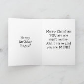 1頭が切れる人のお母さん。 シーズンカード (内部)