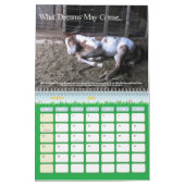 1頭の馬は一度にカレンダーに記録します カレンダー (3月 2026)