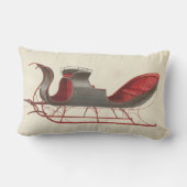 1馬オープンスリー – クリスマス ランバークッション (裏面)