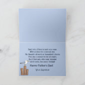 #1魚釣りのパパ カード (内部)