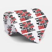 1黒帯2の空手のTシャツ及び服装 ネクタイ (ロール)