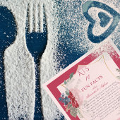 10おもしろいファクト新婚カップルマゼンタバラの紋章 スタンダードカクテルナプキン