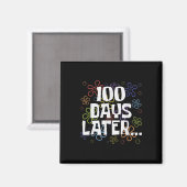 10おもしろい日後100学期 マグネット (正面/裏面)