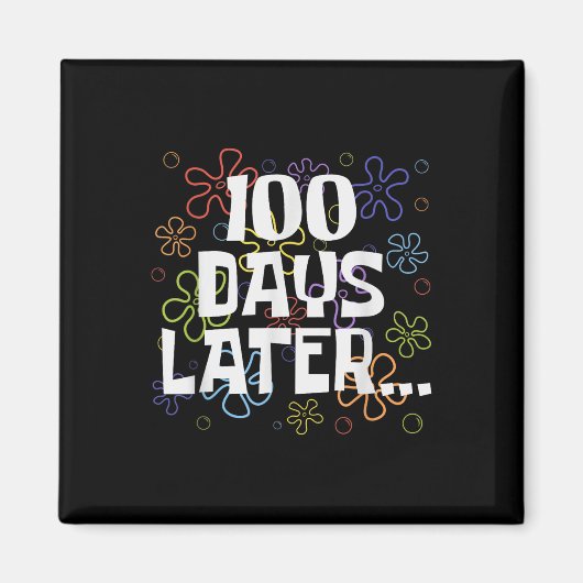 10おもしろい日後100学期 マグネット (正面)