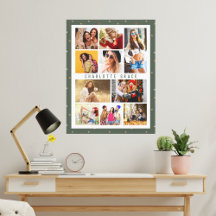 10つ星モダン緑スタイリッシュ名